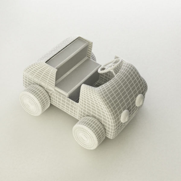 Toy vehicle 3D model_4