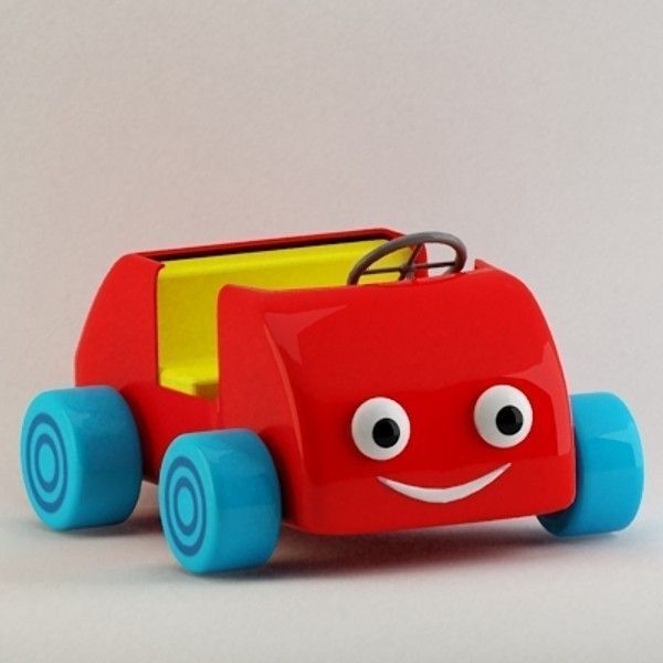 Toy vehicle 3D model_1