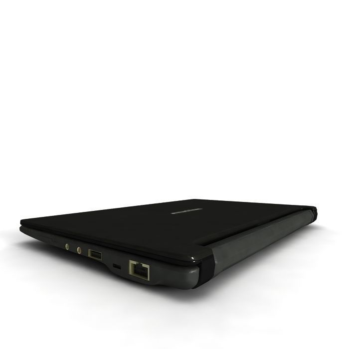 notebook laptop ACER eMachines 355 black 3D model_2