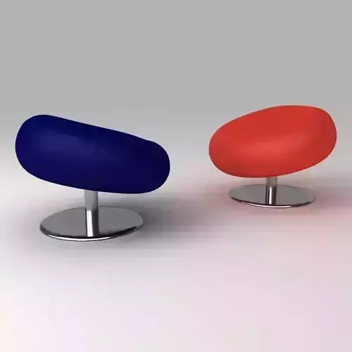 Red and Blue Chair 11