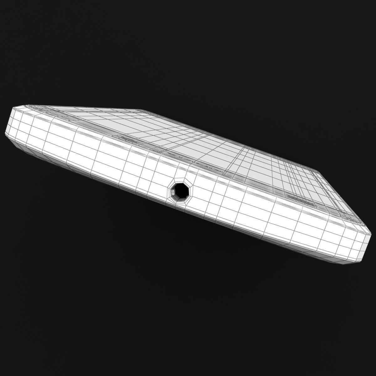 Nokia XL and XL Dual Bright Green 3D model_33