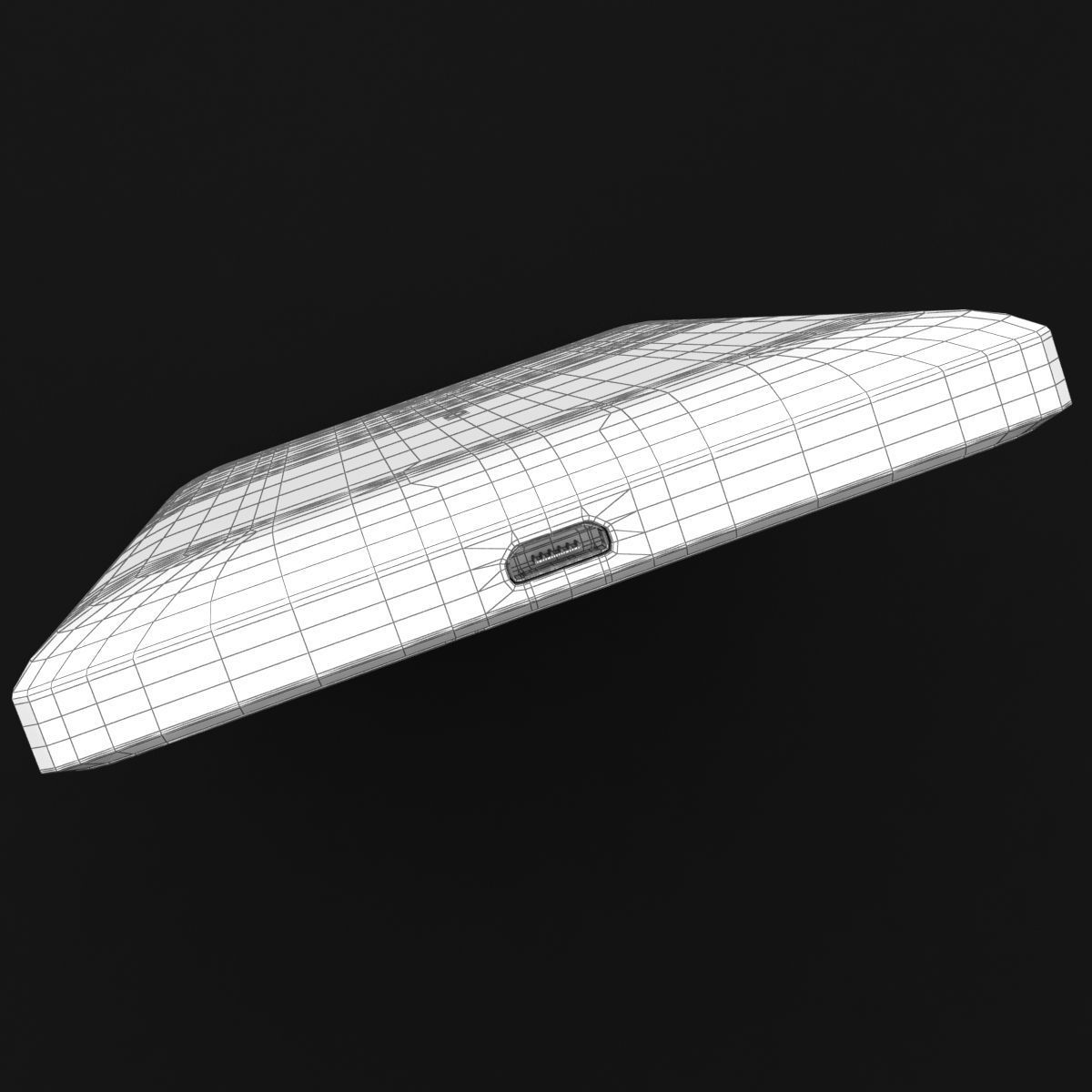 Nokia XL and XL Dual Bright Green 3D model_34