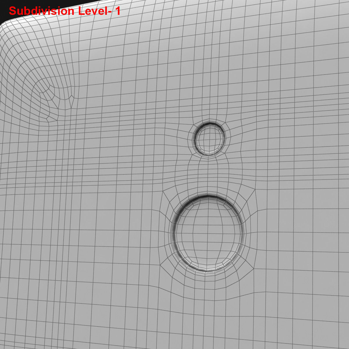 Nokia XL and XL Dual Bright Green 3D model_29