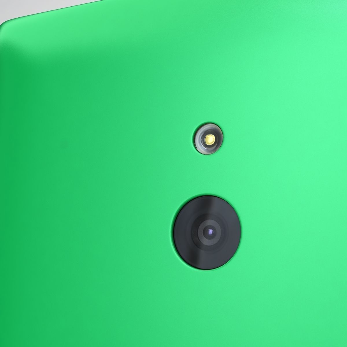 Nokia XL and XL Dual Bright Green 3D model_16