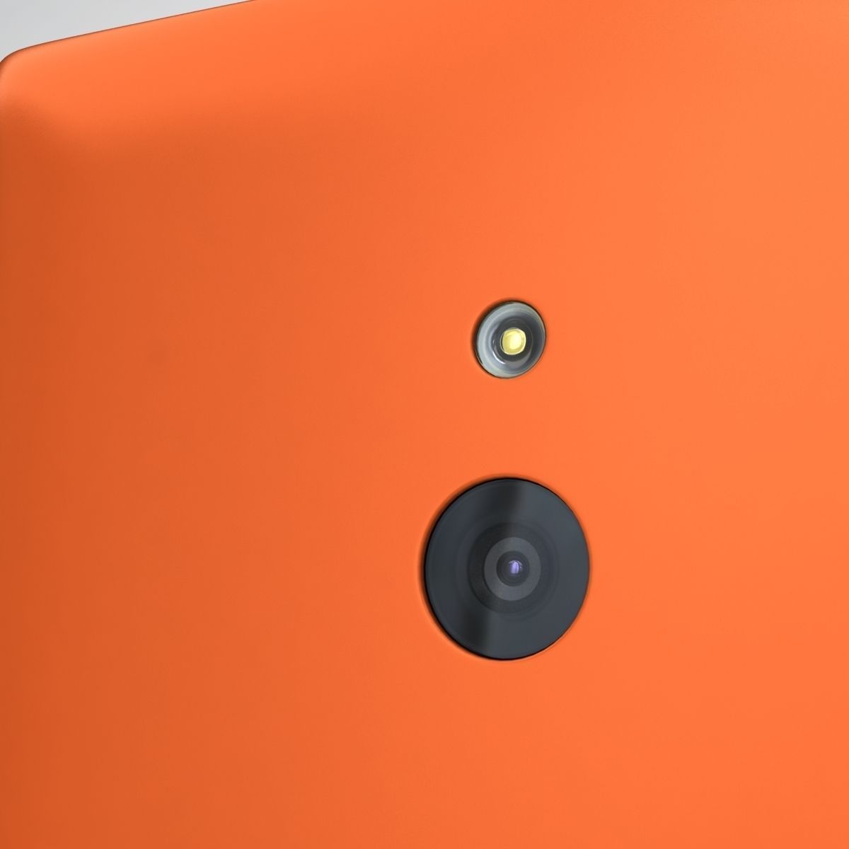 Nokia XL and XL Dual Orange 3D model_13