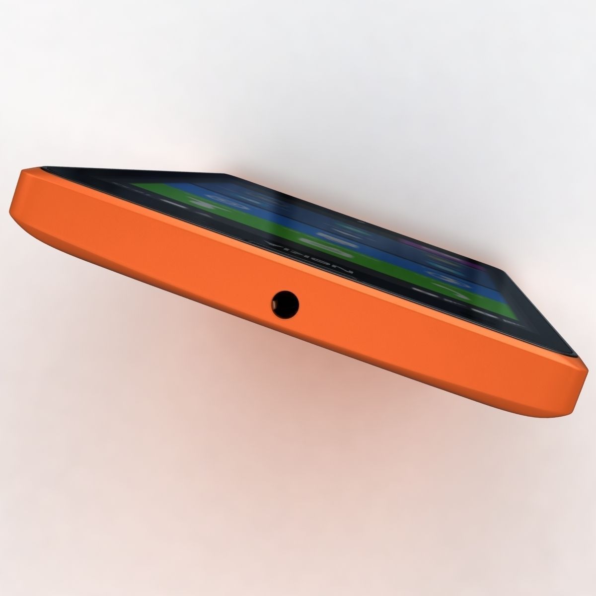 Nokia XL and XL Dual Orange 3D model_17