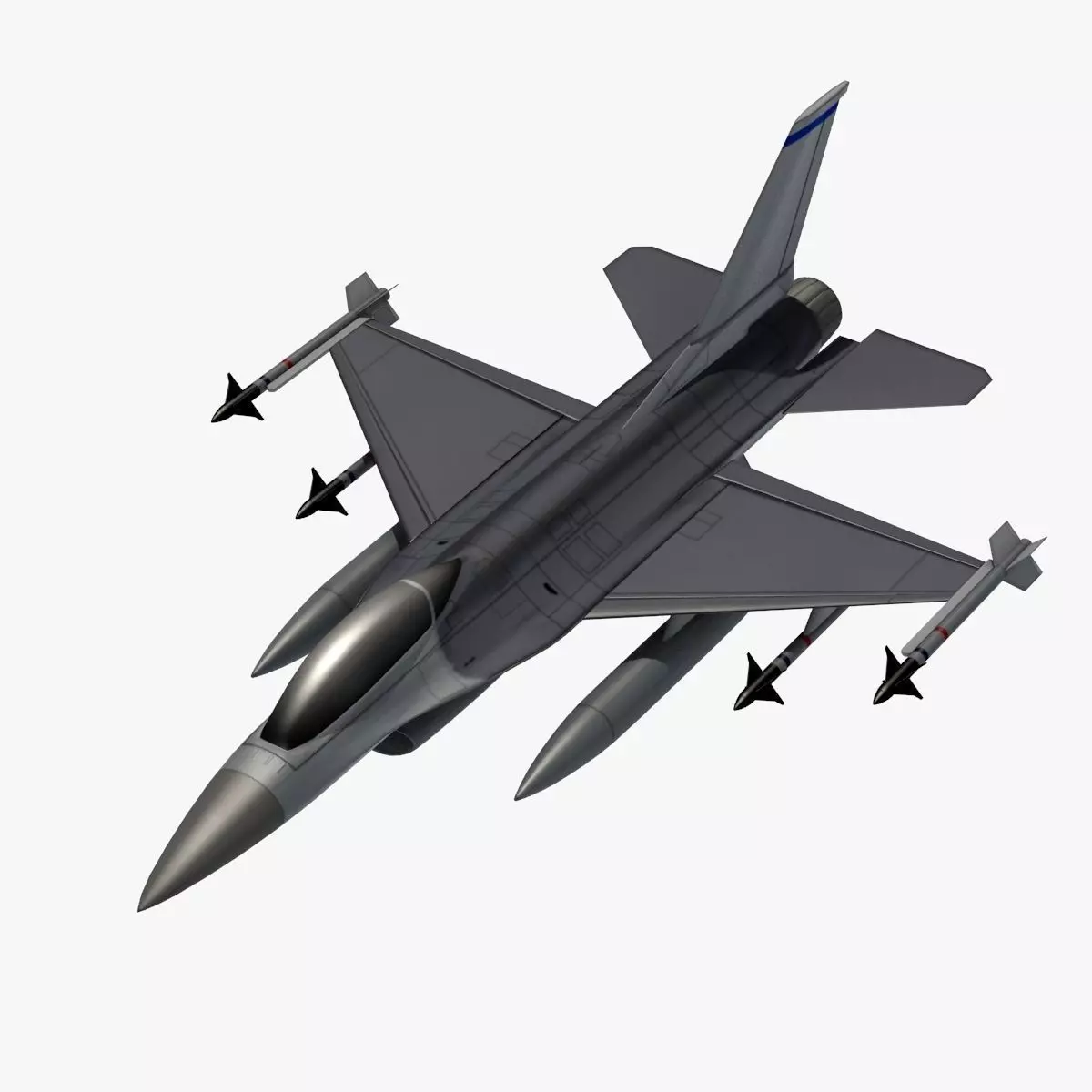 F16 Fighter Aircraft 3D model
