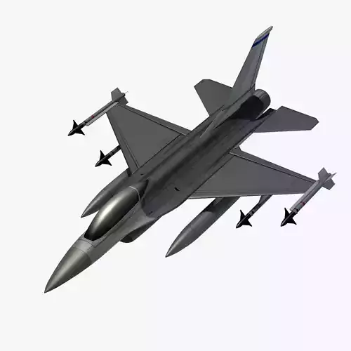 F16 Fighter Aircraft 3D model