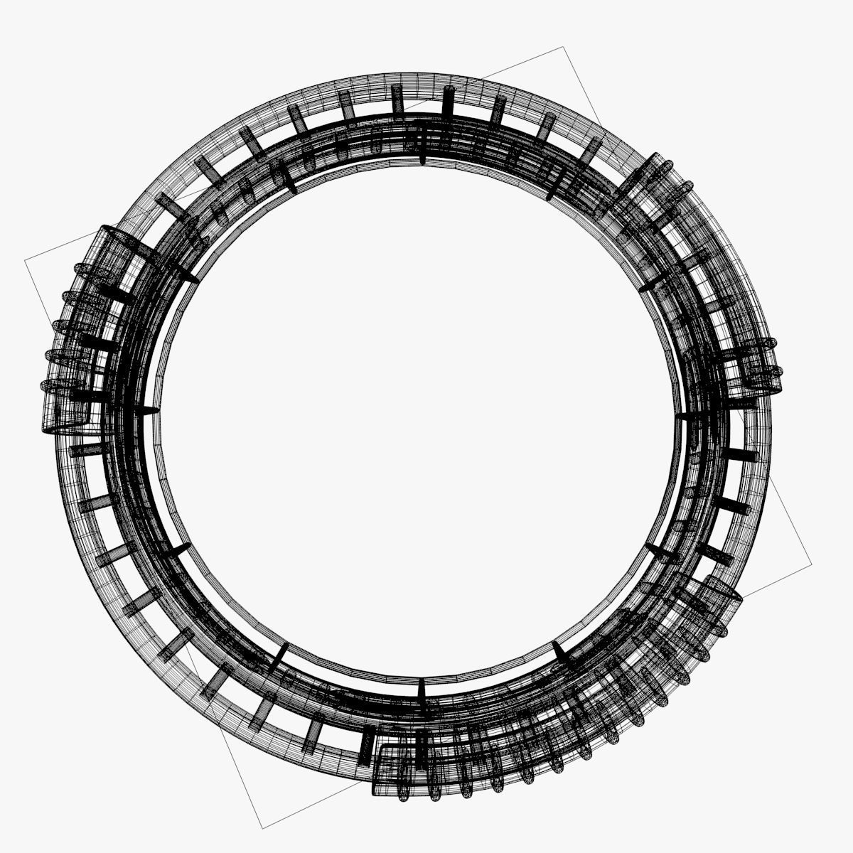 jumpgate circular light emitting device 3D model_7