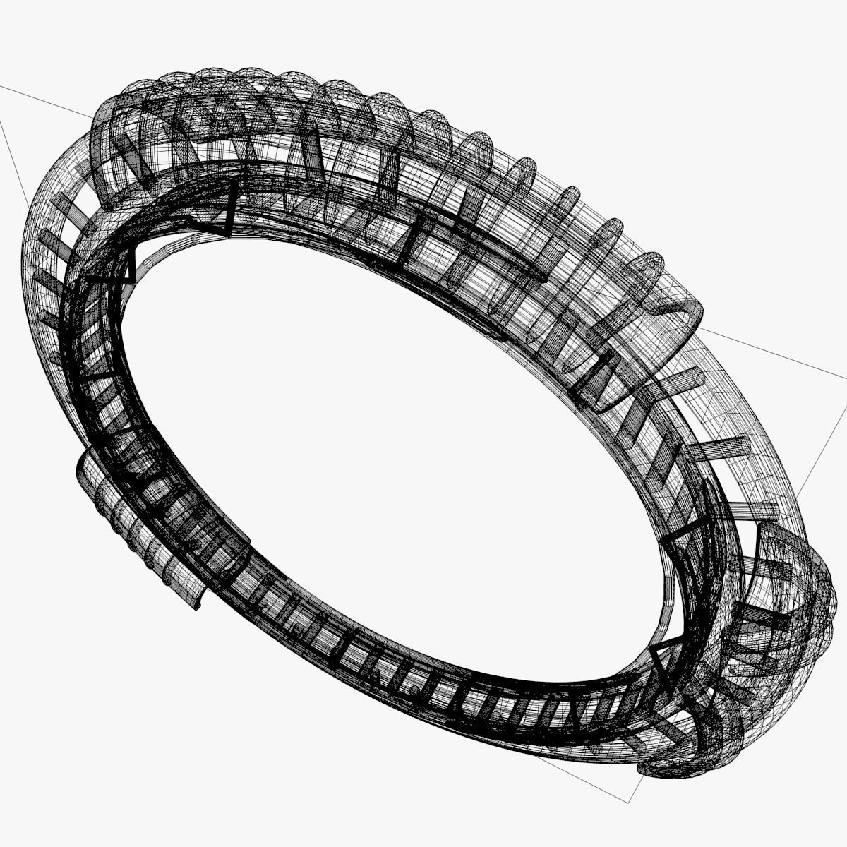jumpgate circular light emitting device 3D model_4