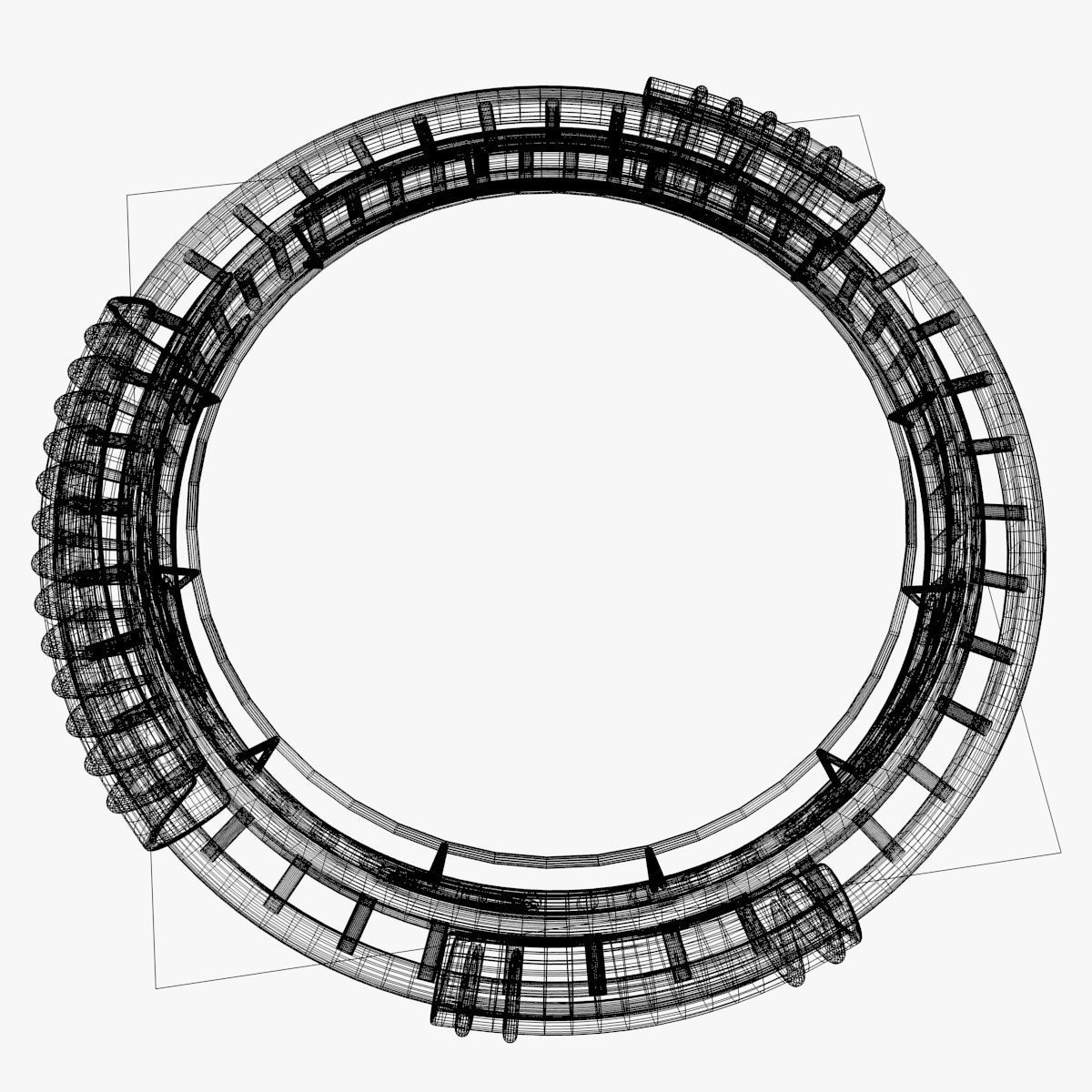 jumpgate circular light emitting device 3D model_3