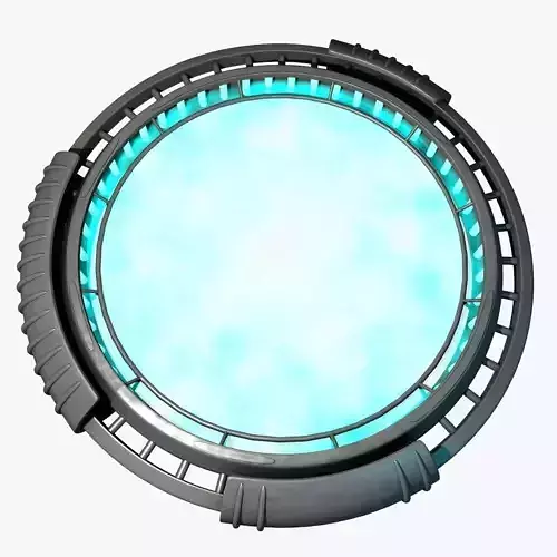 jumpgate circular light emitting device 3D model