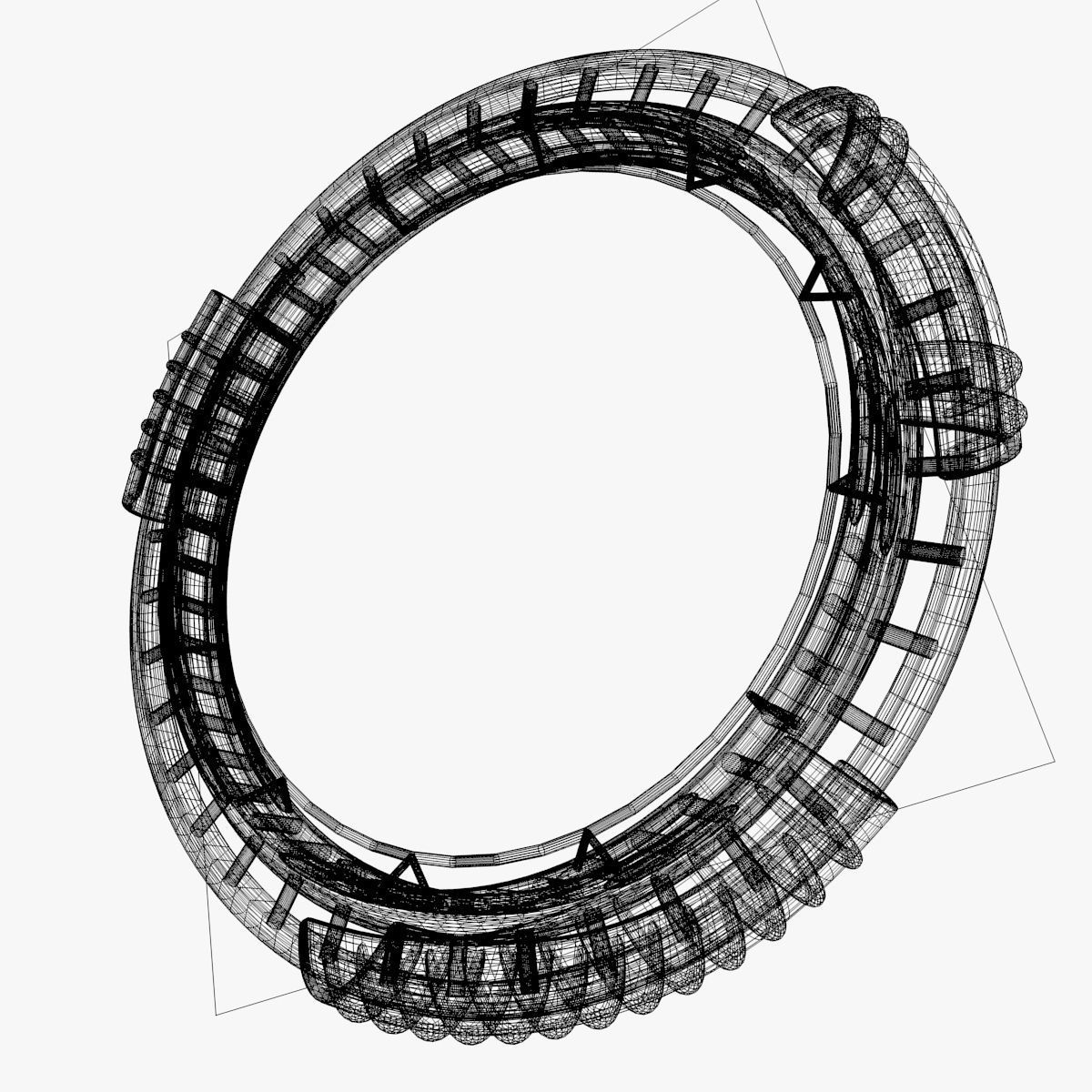 jumpgate circular light emitting device 3D model_13