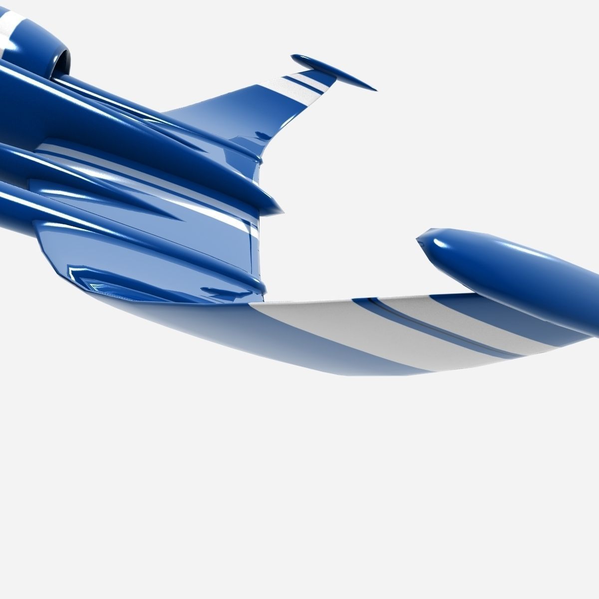 spacespeedster futuristic jet 3D model_3