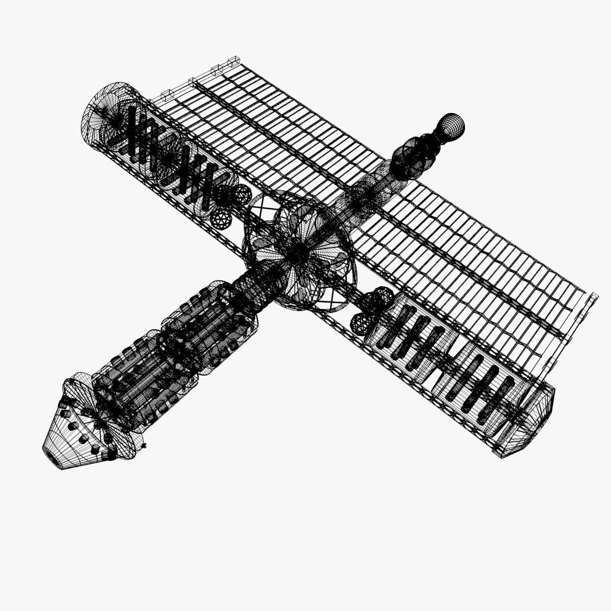 Near-Future Sci-Fi Spaceship 3D Model OBJ BLEND - CGTrader.com