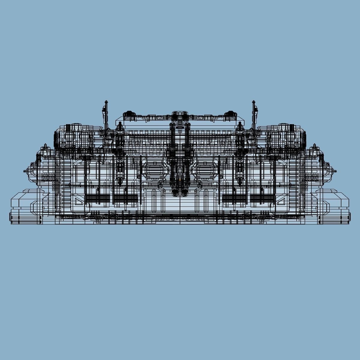 megabase2 spaceship 3D model_18