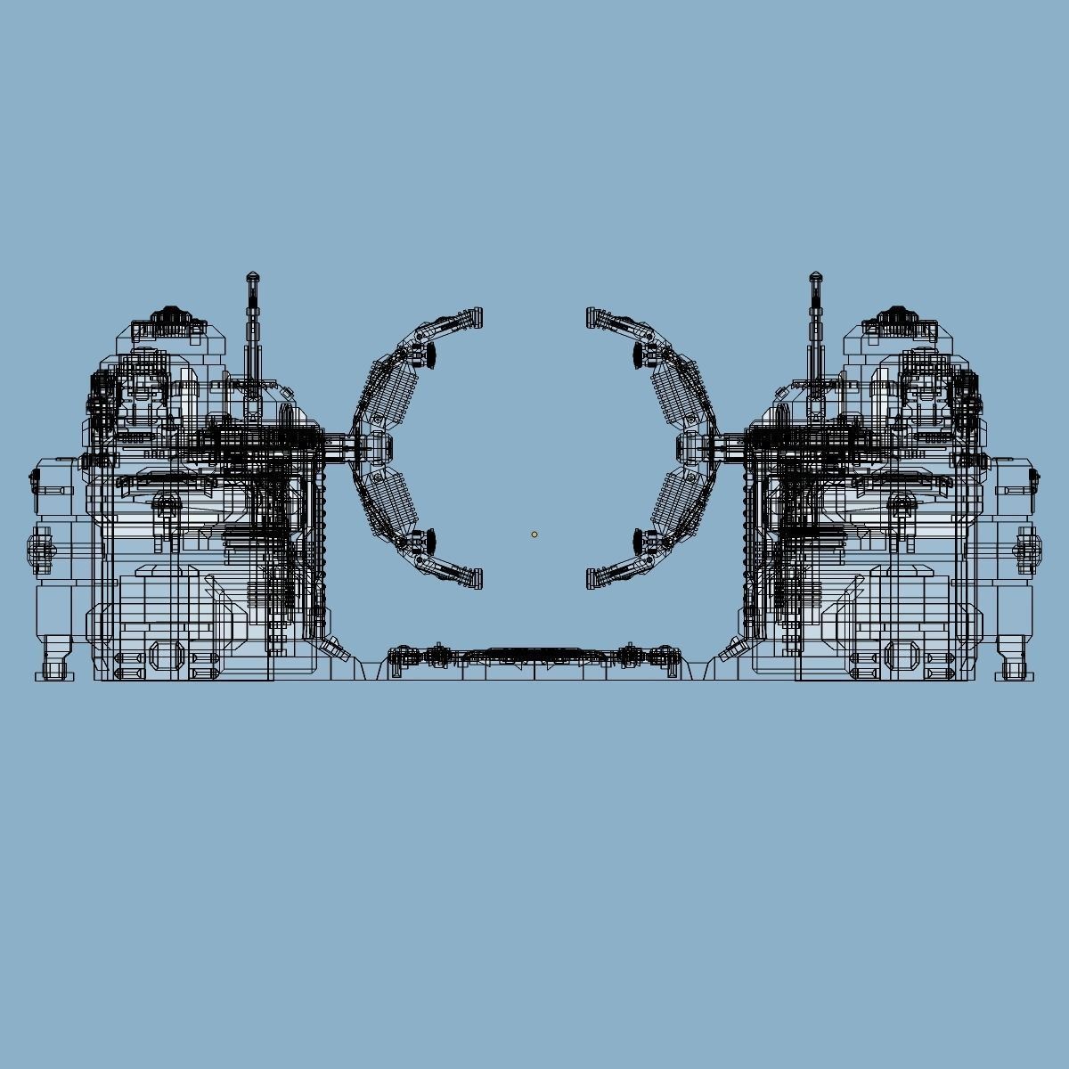 megabase2 spaceship 3D model_9