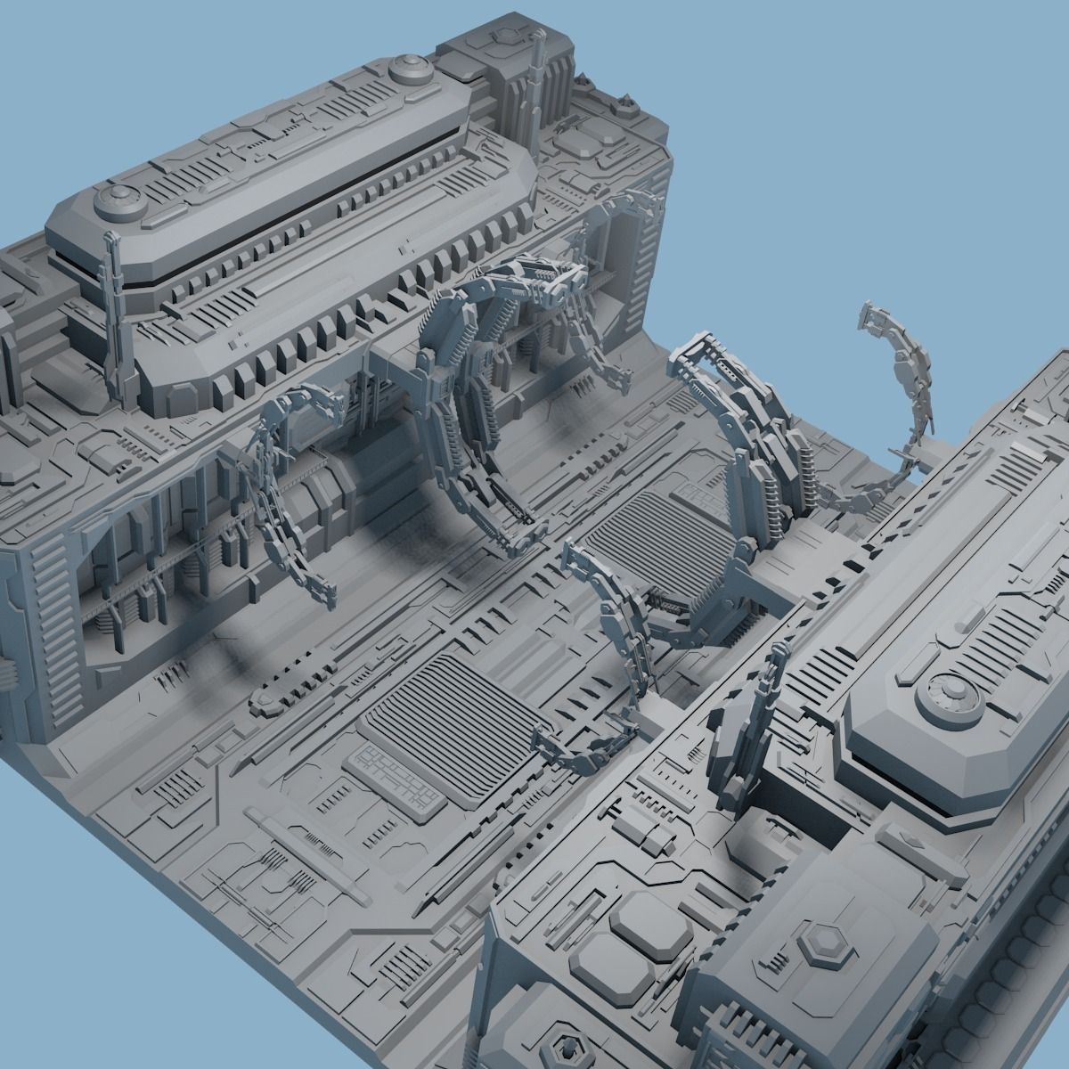 megabase2 spaceship 3D model_10