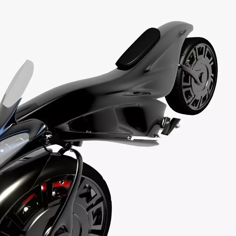 Concept Motorcycle 3D model
