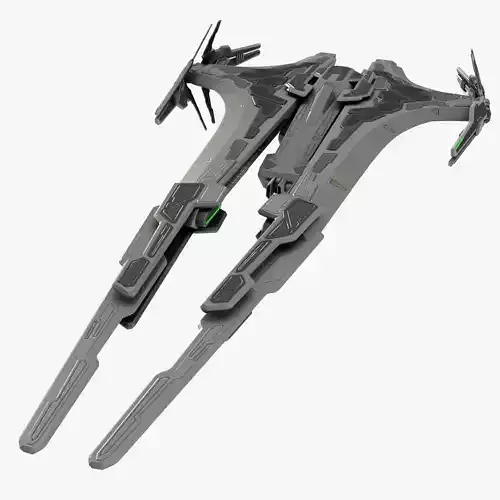 attackship sci-fi spaceship