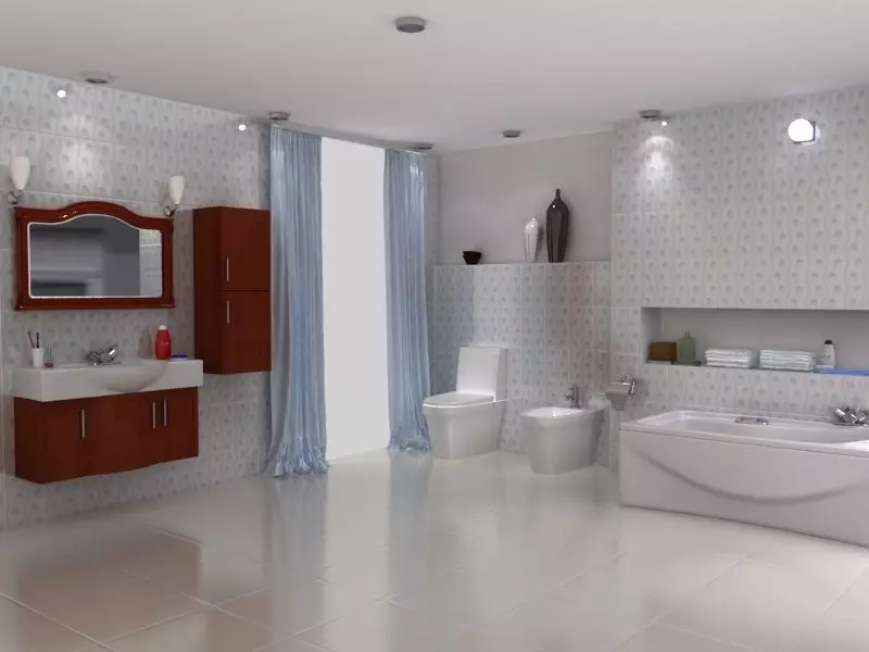 Bathroom design 3D model