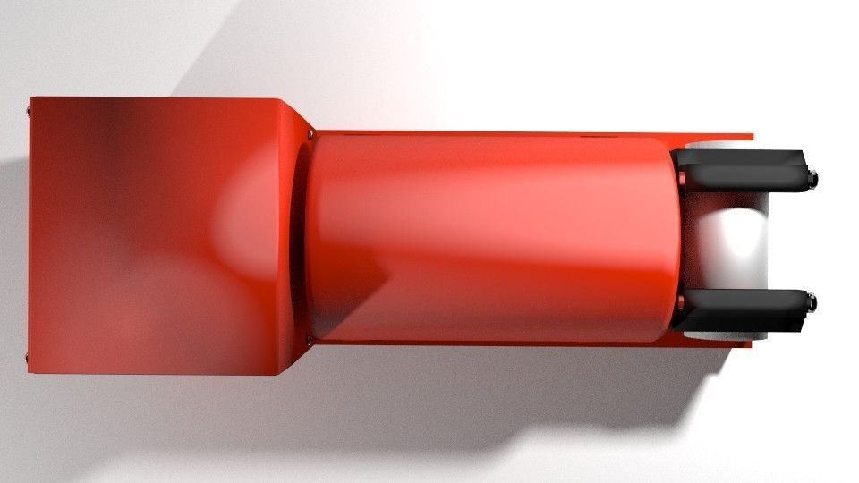 Black Box Flight Data Recorder 3D model_2