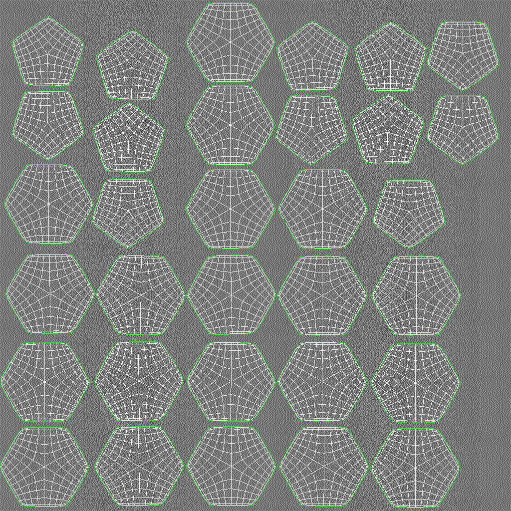 Soccer Ball with Play Ground Low-poly 3D model_6