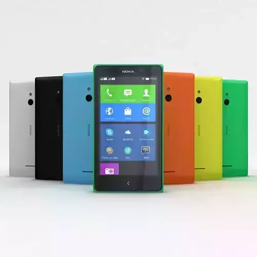 Nokia XL and XL Dual All Color 3D model