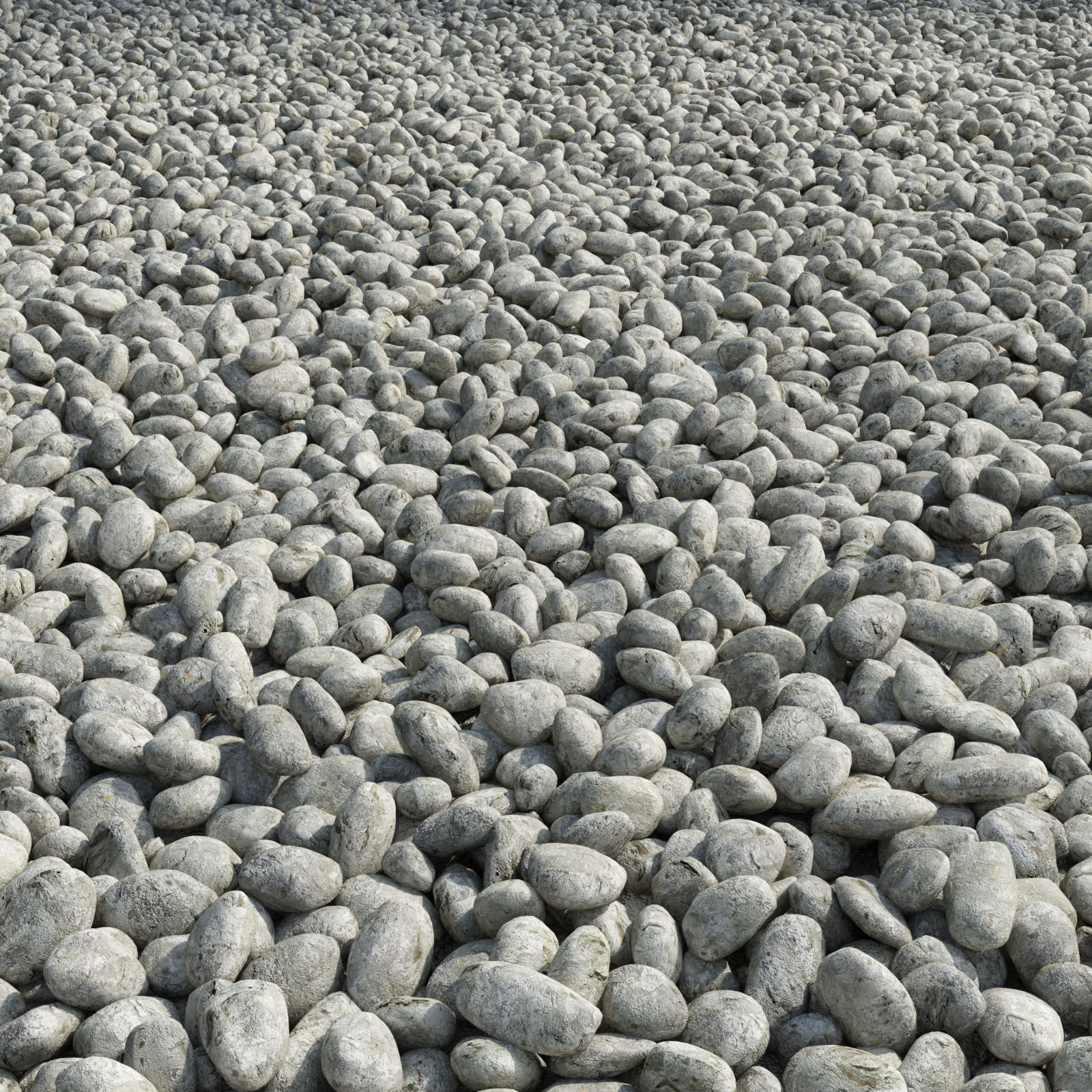 Pebbles 3D model_3