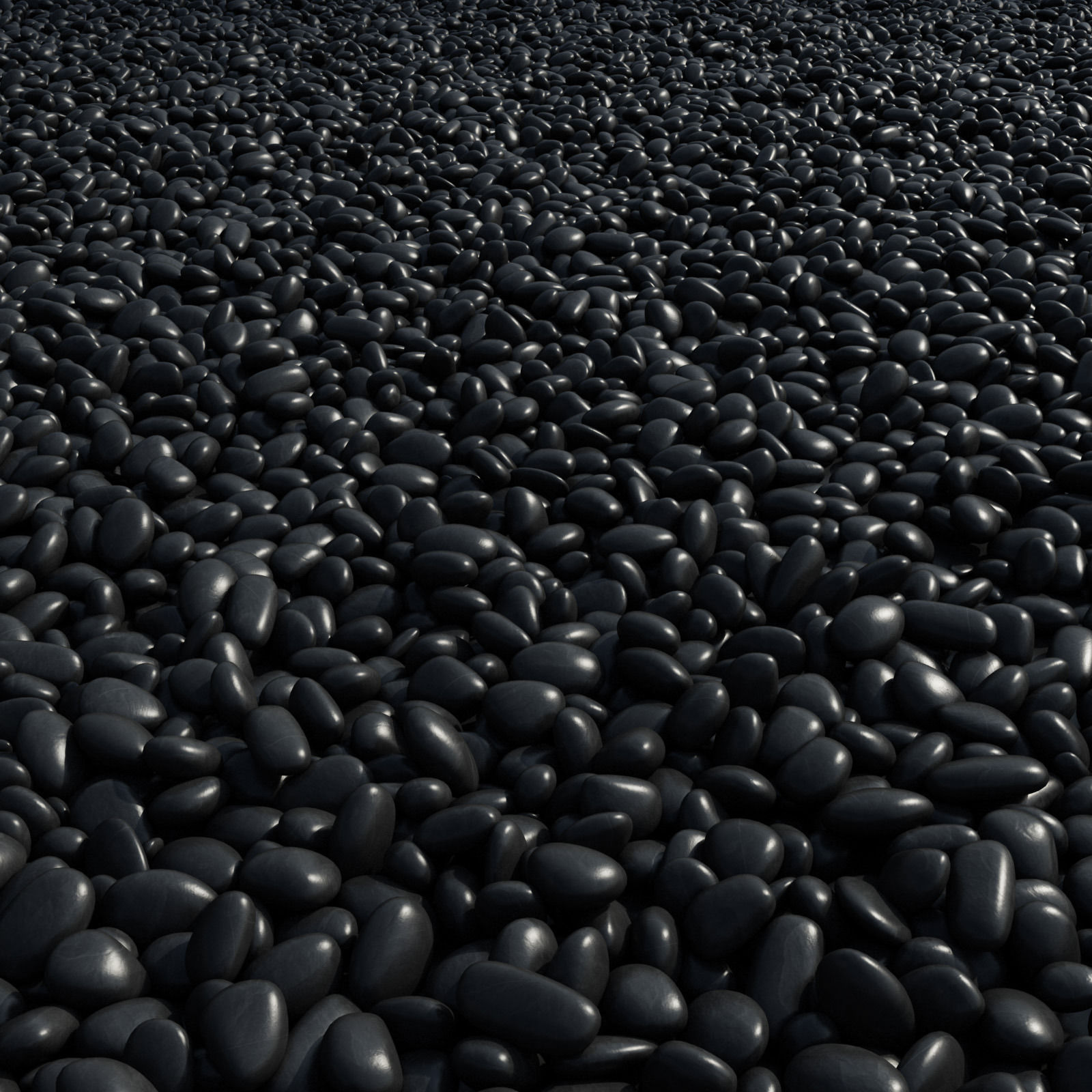Pebbles 3D model_4