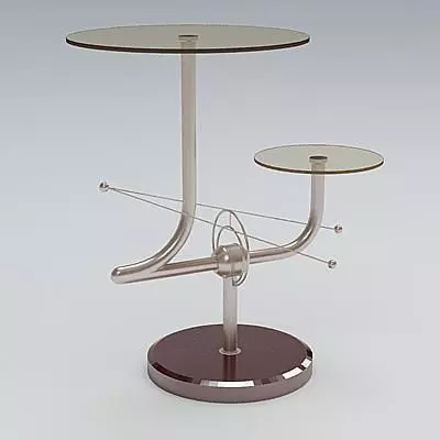 Table Telephone 08 3D model_0