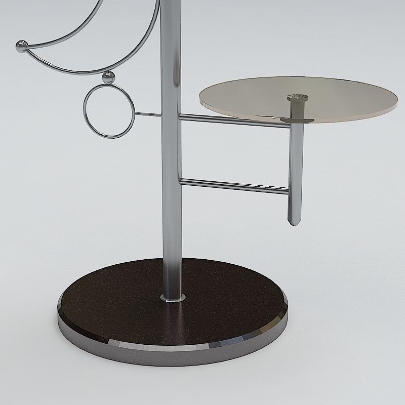 Table Telephone 01 3D model_4