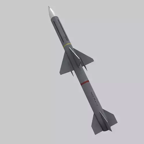 missile 3D model