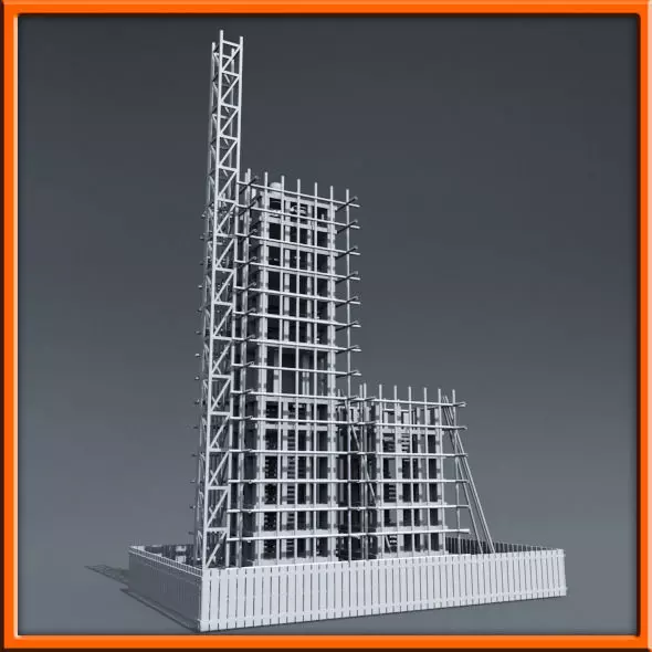 Building Construction 3D model