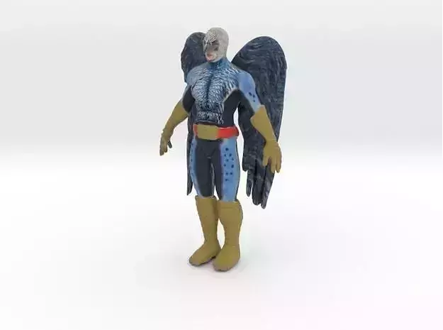 Birdman Statue 3D print model