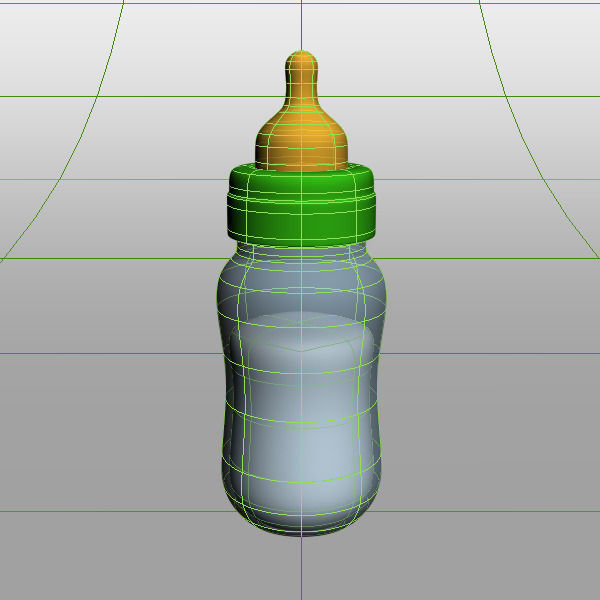 Baby Bottle 3D model_5