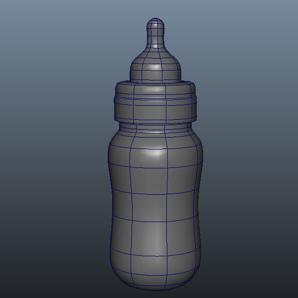 Baby Bottle 3D model_1