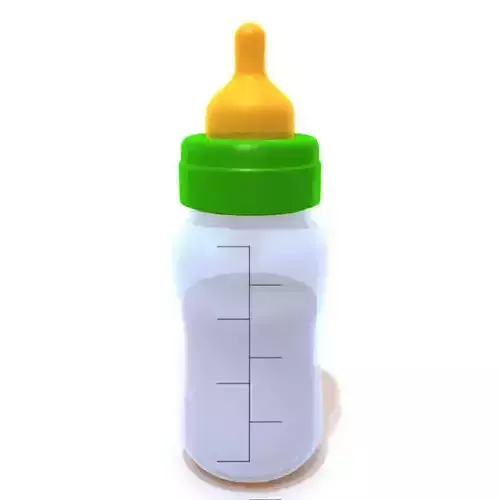 Baby Bottle 3D model Baby Bottle 3D model
