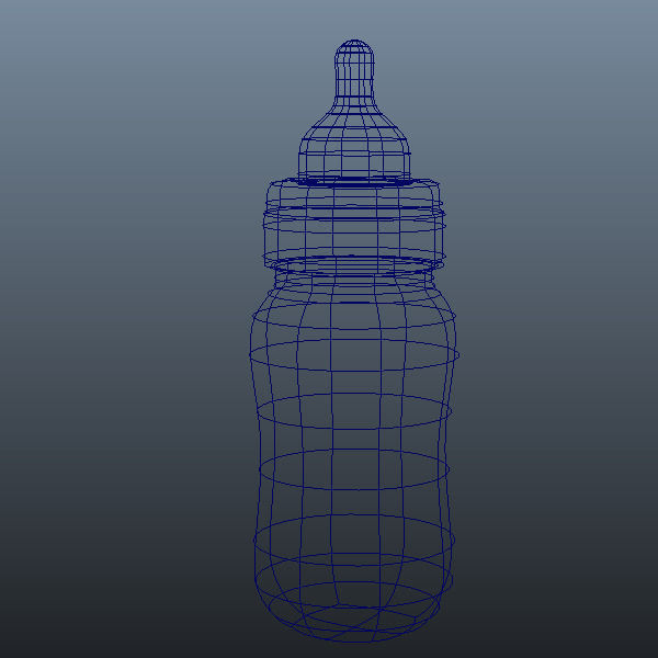 Baby Bottle 3D model_3