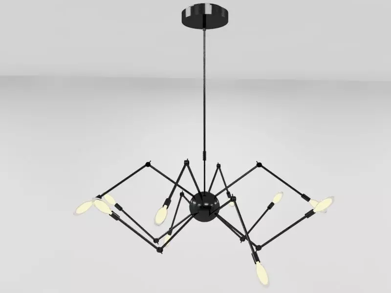 Spider Ceiling Light  3D model_0