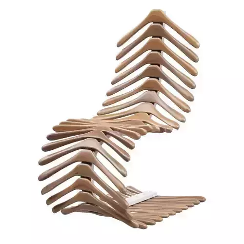 Chair skeleton Free 3D model