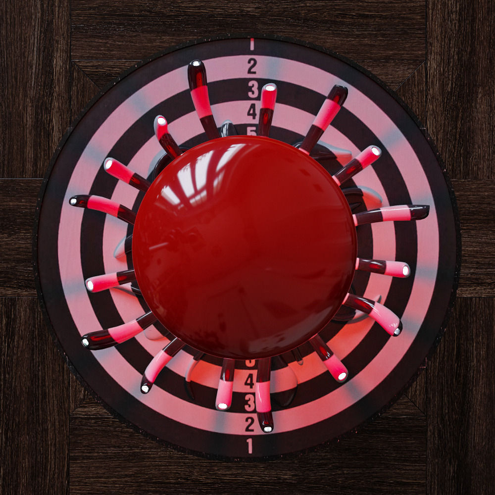 Nuclear bulb 3D model_5