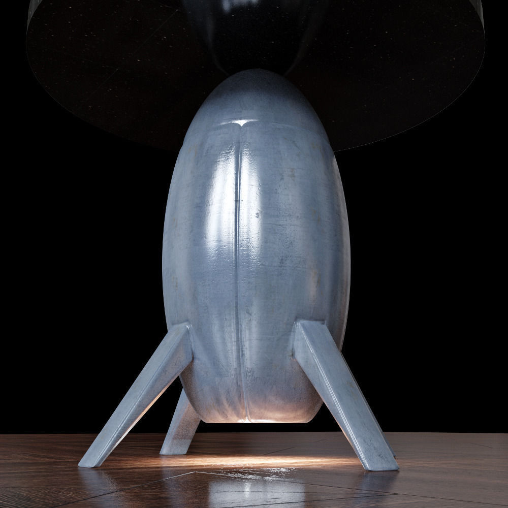 Nuclear bulb 3D model_6