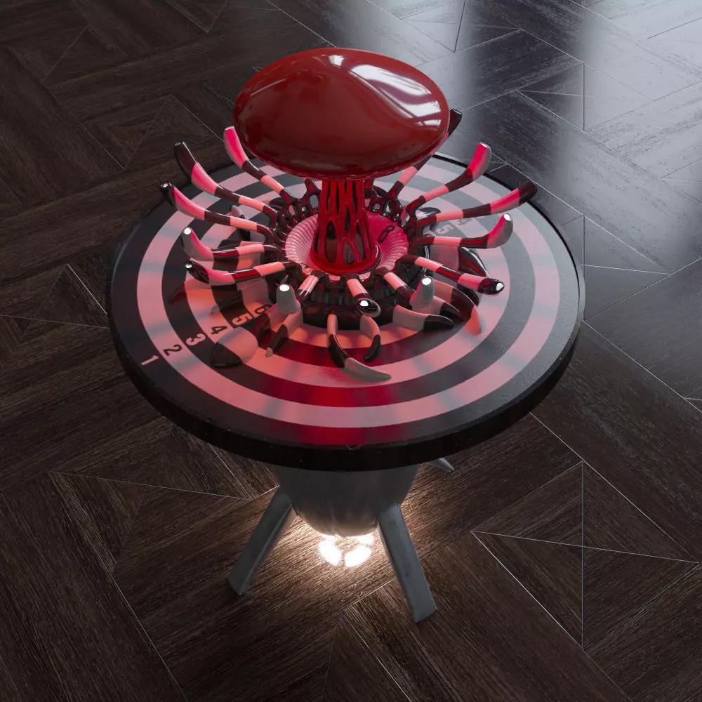 Nuclear bulb 3D model_0