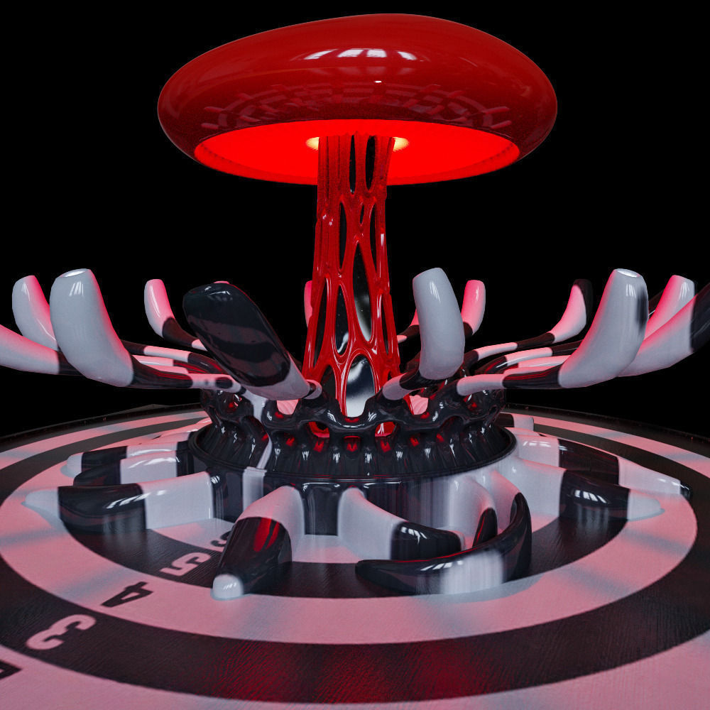 Nuclear bulb 3D model_1