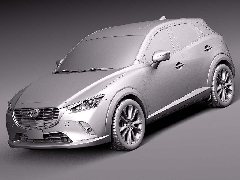 Mazda CX-3 2016 3D model_8