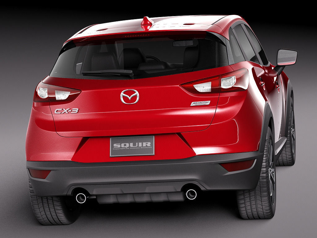 Mazda CX-3 2016 3D model_5