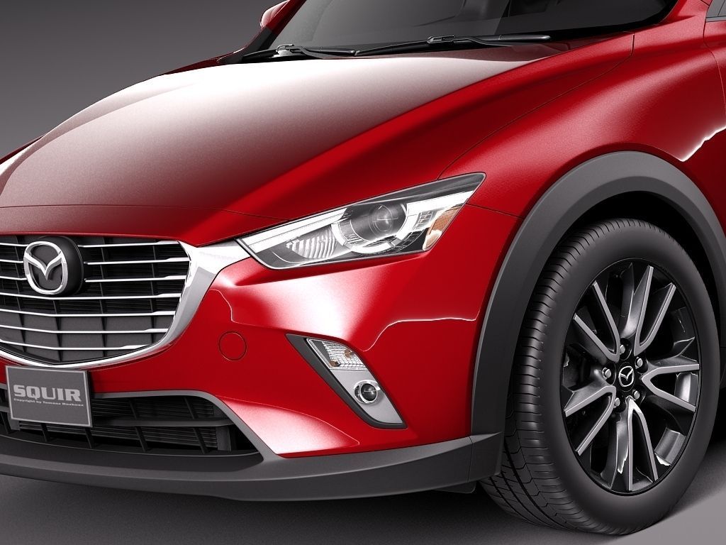 Mazda CX-3 2016 3D model_2