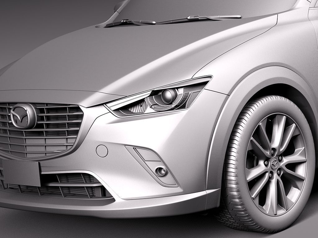 Mazda CX-3 2016 3D model_9