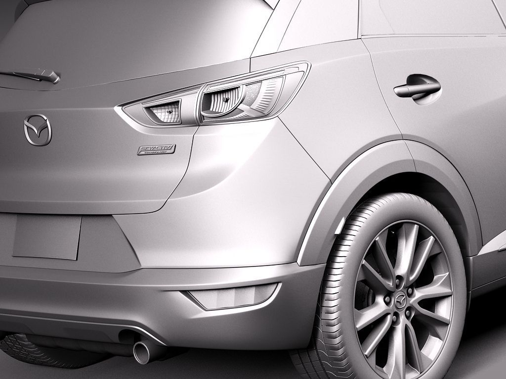 Mazda CX-3 2016 3D model_10